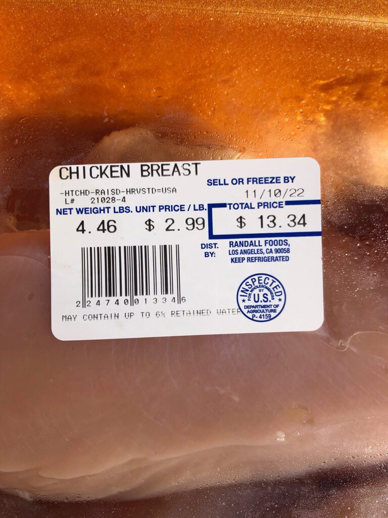 At $2.99 / lbs as of Nov 2022, it's really cheap