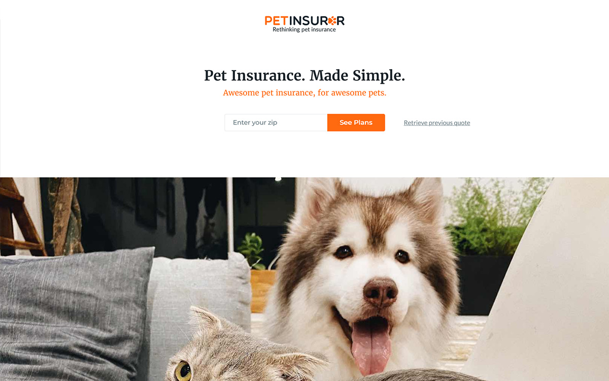 Petinsurer.com review - Expedia like site for pet insurance