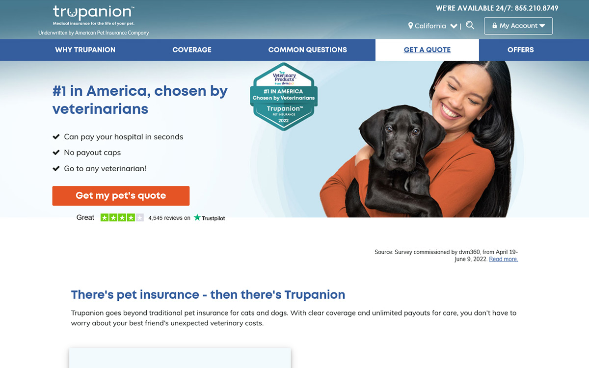 Trupanion pet insurance review